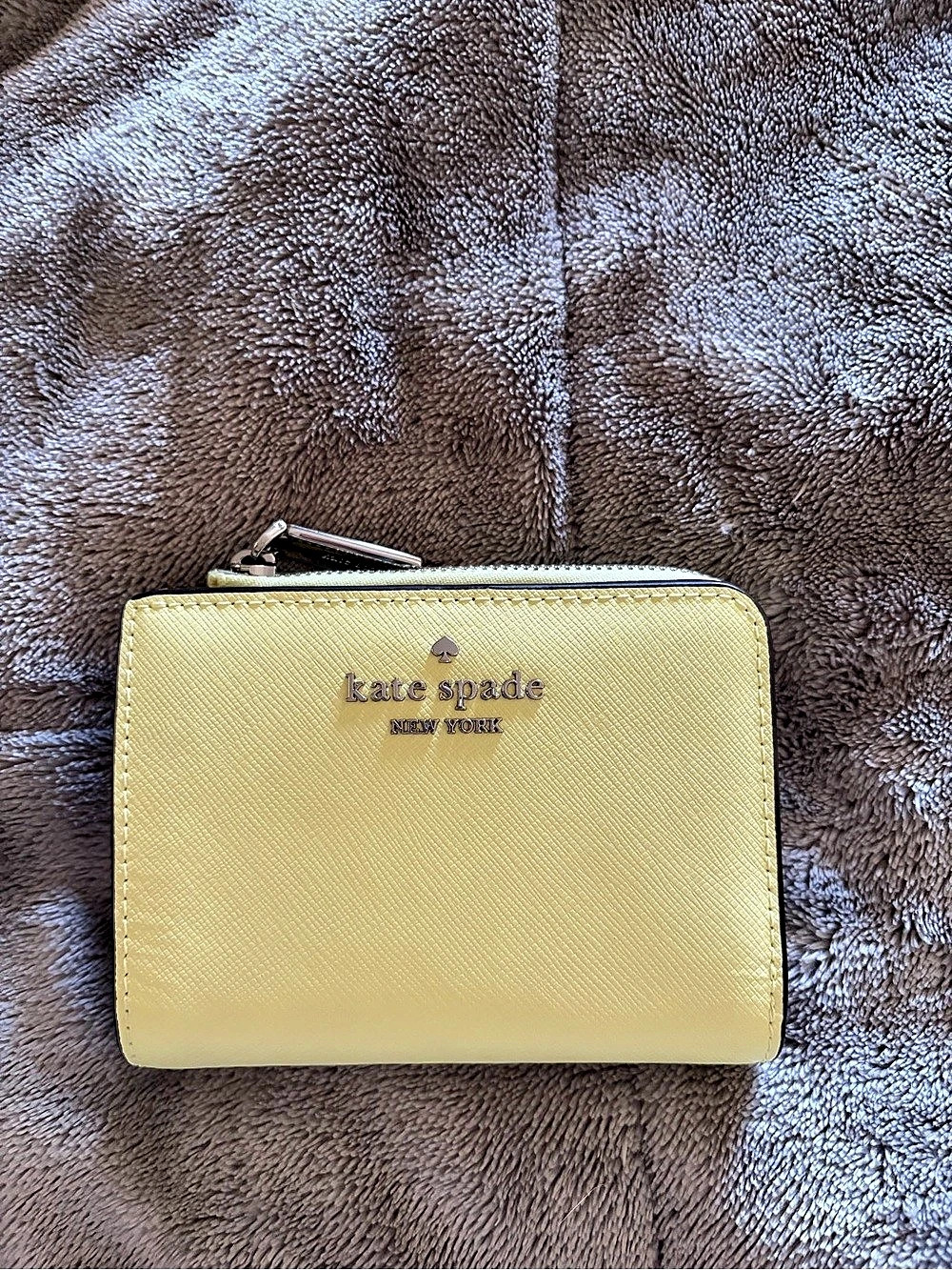 Kate Spade Spencer Compact Wallet Yellow